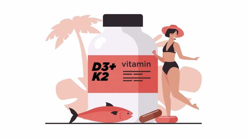 Vitamina D3 + K2